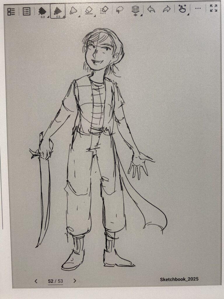 photo of Nomad of Chiara in a pirate outfit